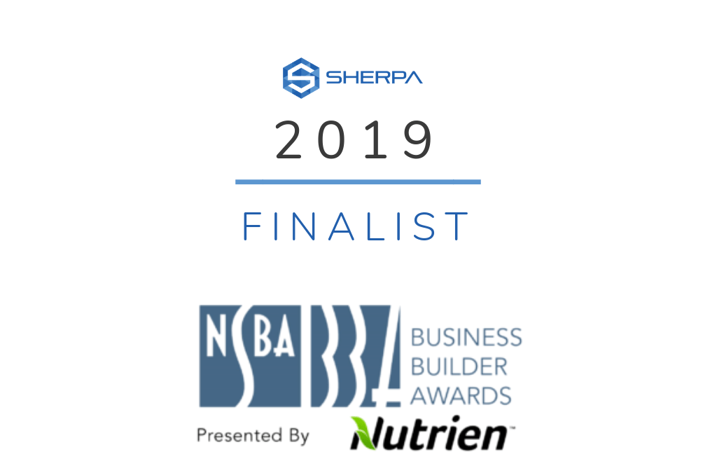 Sherpa selected as a finalist for NSBA Business Builder Award